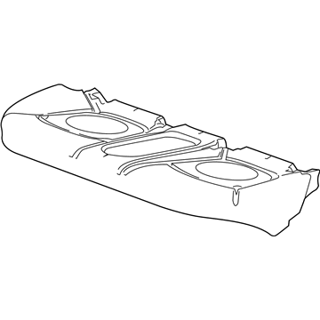 2014 Chevrolet Spark Seat Cushion Pad - 95262378