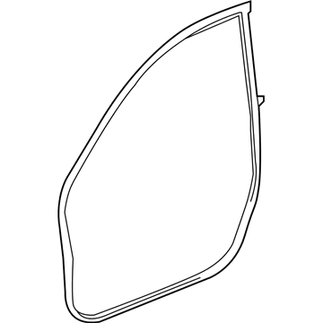 GM 84160279 Weatherstrip Assembly, Front Side Door (Body Side)
