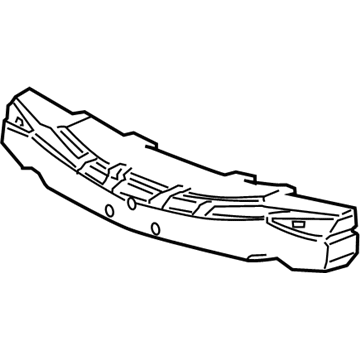 GM 25863996 Absorber, Front Bumper Fascia Energy