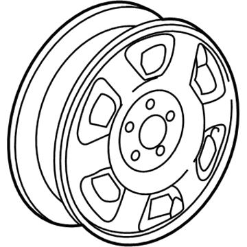 GM Spare Wheel - 9594032