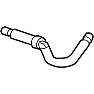 GM 12654002 Tube Assembly, Pcv (To Lh Turbo Inlet)