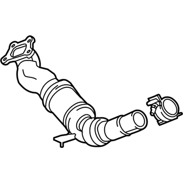 2018 Cadillac CTS Catalytic Converter - 84381704