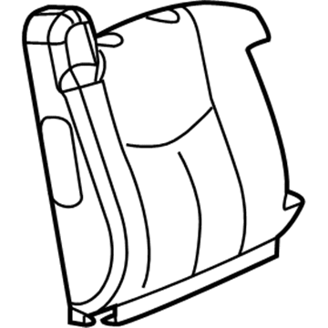 GM 88943234 Cover,Passenger Seat Back Cushion *Neutral