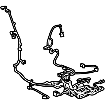 GM 23294686 Harness Assembly, Front Seat Wiring