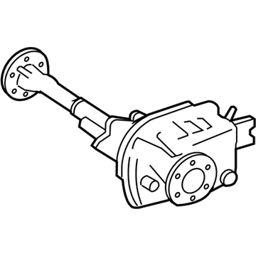 GM 23186399 Axle Assembly, Front