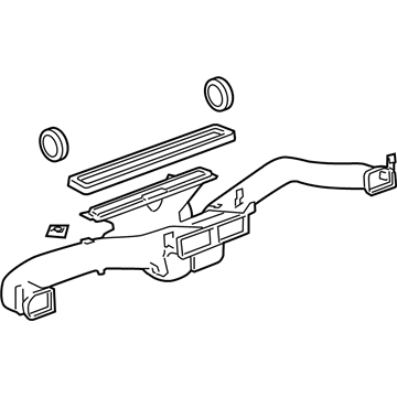GM 25821020 Duct Assembly, Air Distributor