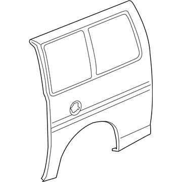 GM 88980295 Panel Asm,Body Side Outer (W/Window)