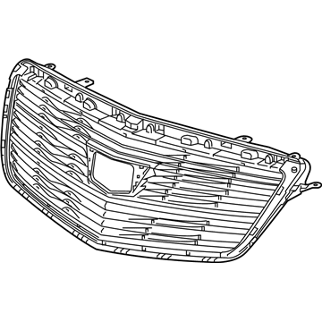 GM 22981620 Grille Assembly, Front Upper