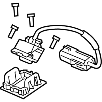 GM 92288932 Camera Assembly, Rear View Driver Information