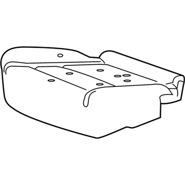 Chevrolet Blazer Seat Cushion Pad - 84573749