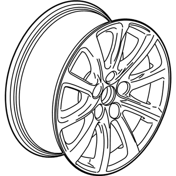 2019 Cadillac XT4 Spare Wheel - 23370184