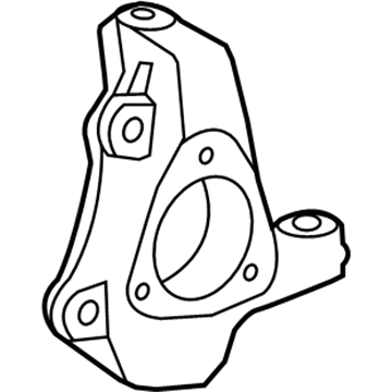 GM 22812745 Knuckle,Steering (W/ Hub) (Repair)