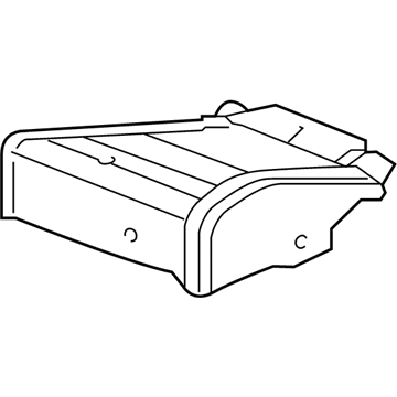 Cadillac Seat Cushion Pad - 84750890