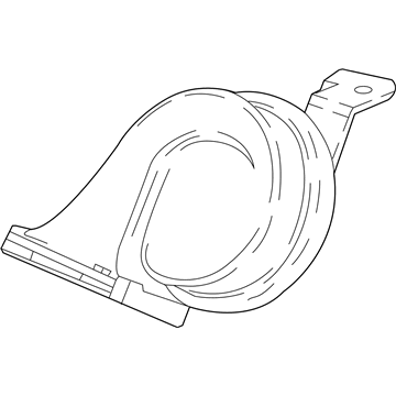GM 23359458 Horn Assembly, Single (High Note)