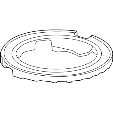 GM 23193991 Support, Spare Wheel Carrier