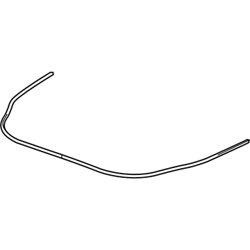 GM 9056811 Weatherstrip Assembly, Hood Front