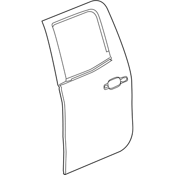 GM 23104638 Panel, Rear Side Door Outer (Lh)