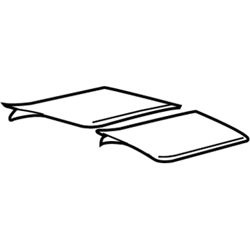 GM 22970146 Decal,Rear Compartment Lid