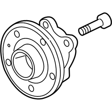 GM 13507356 Rear Wheel Bearing (W/ Bearing)