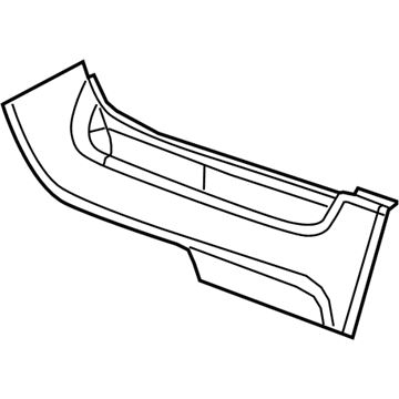 GM 22869041 Panel,Front Floor Console Extension