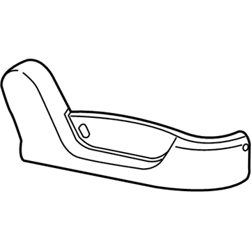 GM 19123227 PANEL, Front Seat Cushion Side