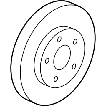 GM 13536149 Rotor, Front Brk (Ctd)