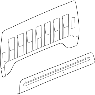 GM 15918058 Panel Assembly, Body Rear Outer