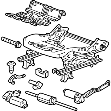 GM 22795837 Frame Assembly, Front Seat Cushion