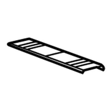 GM 23156136 Decal, Roof Panel Rear *Carbon Flash