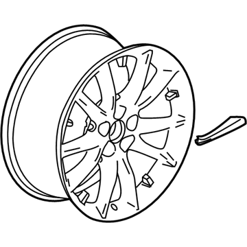 Cadillac XTS Spare Wheel - 23372450