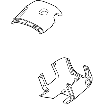 GM 22834651 Shroud Assembly, Steering Column *Cocoa