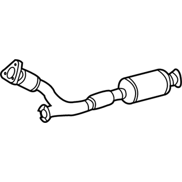 Saturn L300 Exhaust Pipe - 22708167