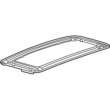 GM 13280026 Window Assembly, Sun Roof