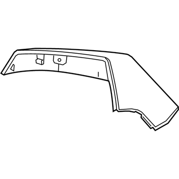 GM 23447488 Cover, Outside Rear View Mirror Housing Upper *Primed