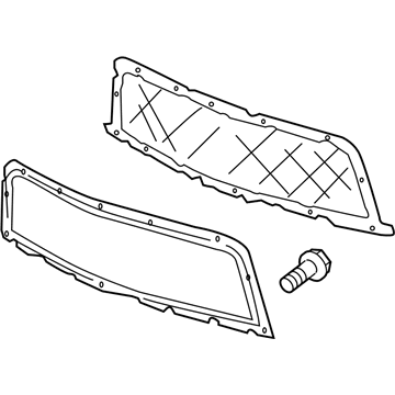 GM 20995557 Grille Assembly, Radiator Lower