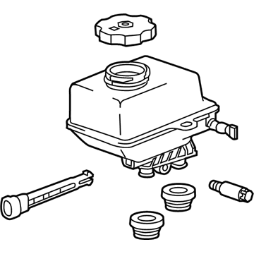 GM 92457843 Reservoir Kit, Brake Master Cylinder