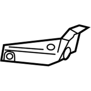 Chevrolet Corvette Exhaust Heat Shield - 20982860