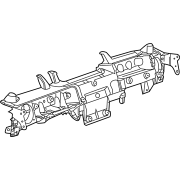 GM 15247597 Carrier Assembly, Instrument Panel