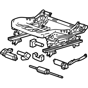 GM 13587087 Frame Assembly, Front Seat Cushion
