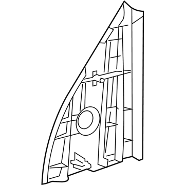 GM 96475148 Cover,Outside Rear View Mirror Housing Opening