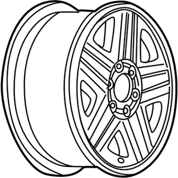 Chevrolet Trailblazer Spare Wheel - 9596189