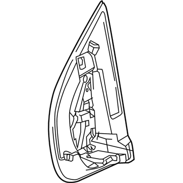 GM 23191162 Gasket Assembly, Outside Rear View Mirror