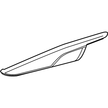 GM 22758566 Applique Assembly, Front Side Door Trim Panel *Lineate