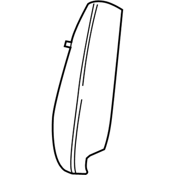 GM 95083394 Cover,Rear Seat Back Side