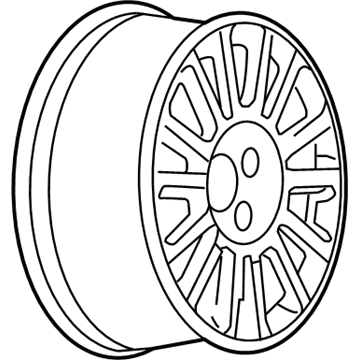 2003 Cadillac Deville Spare Wheel - 9594392