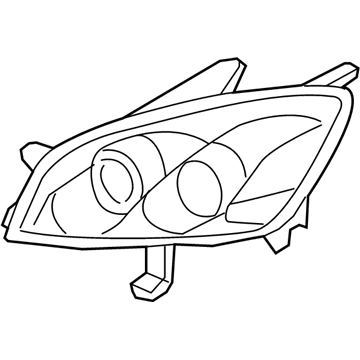 Saturn Headlight - 25875705