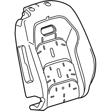 GM 84064388 Pad Assembly, Front Seat Back