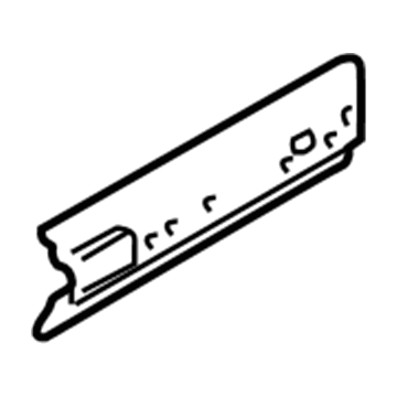 GM 16810071 Reinf, Passenger And Driver Seat Adjust Assembly Channel Outer