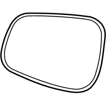 GM 95260959 Mirror, Outside Rear View (Reflector Glass & Backing Plate)