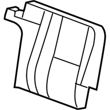 2014 Chevrolet Suburban Seat Cushion Pad - 22771052